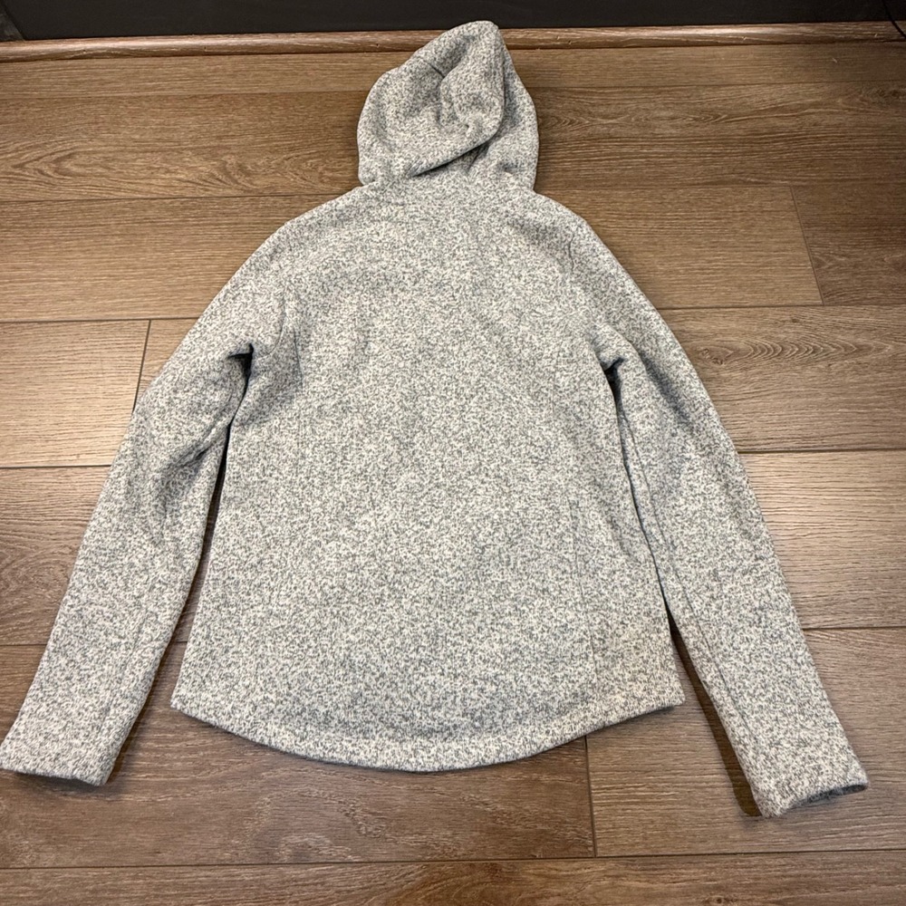 The North Face Women's Crescent Hooded Pullover Toggle Gray Size S Cozy Pockets - Picture 12 of 12